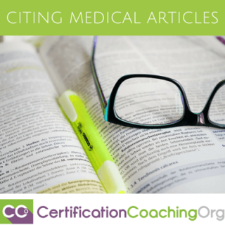 citing medical articles