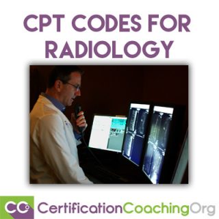 radiology visit cpt code