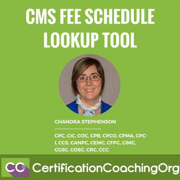 CMS Fee Schedule Lookup Tool StepbyStep Instructions