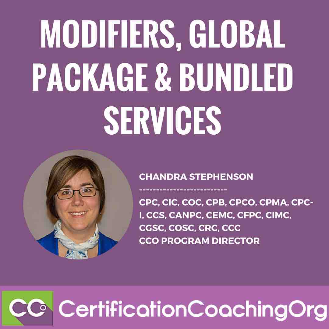 Modifiers, Global Surgical Package And Bundled Services Explained