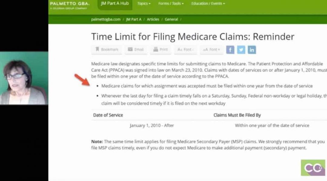 timely filing limits for insurance companies 2021