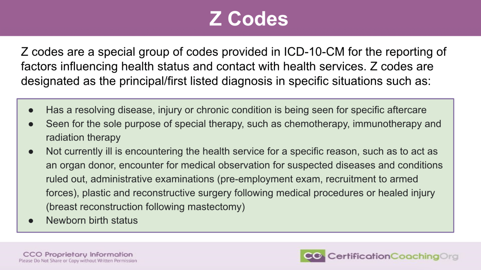 First Listed or Principal Diagnoses in Medical Coding